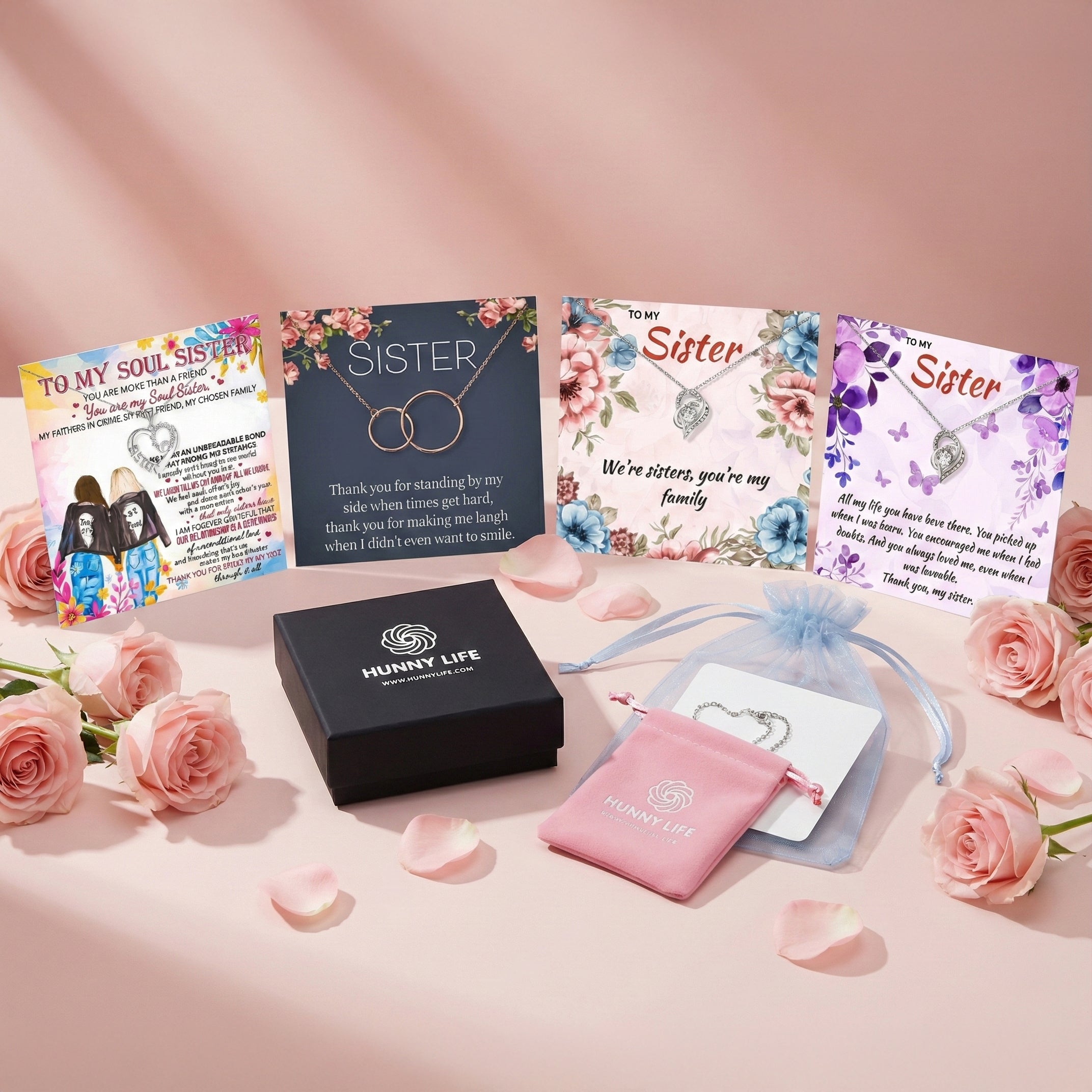 Meaningful Sister Necklaces - Unique & Special Jewelry Gifts – Hunny Life