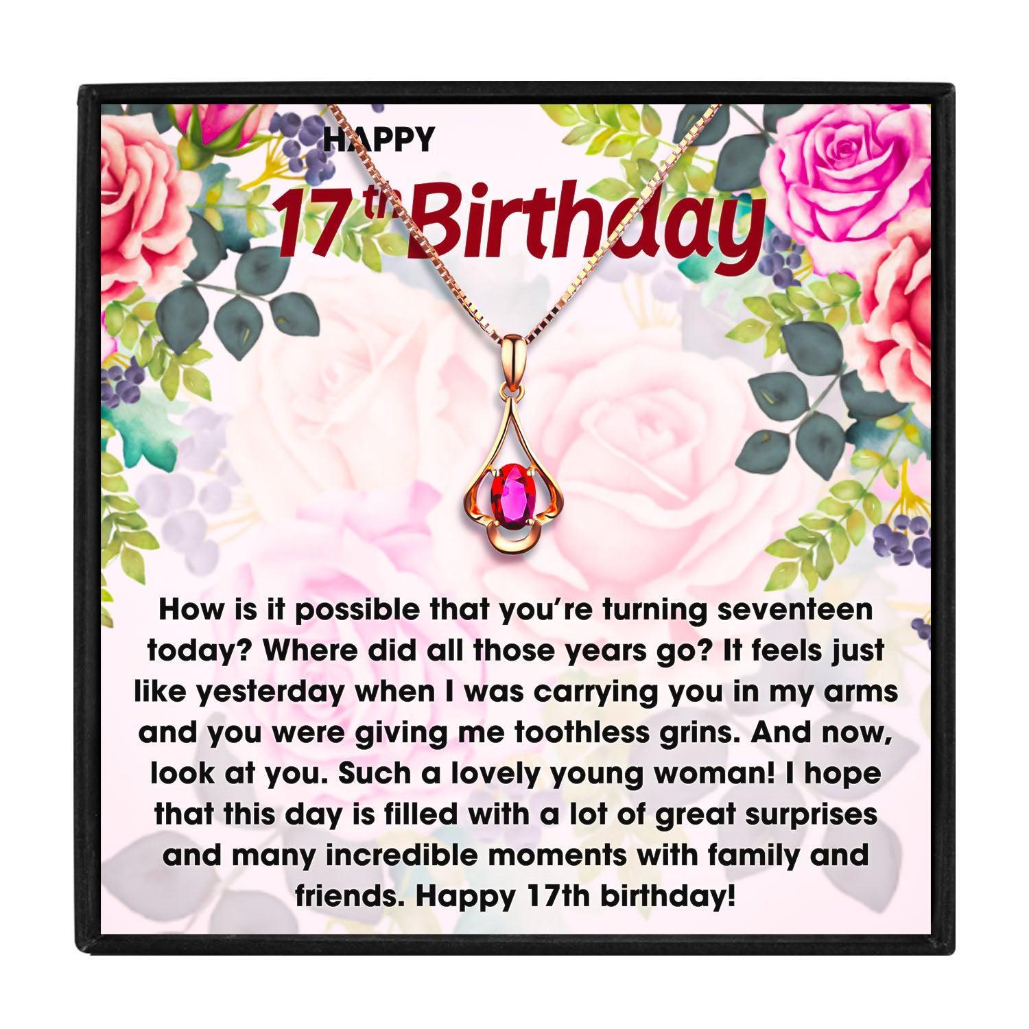Gift for 17 Year Old Girl 17th Birthday Girl 17th Birthday Gift Teenage Girl  Birthday Seventeenth Birthday Teen Birthday 