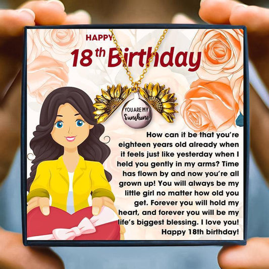 18th Birthday Gift Ideas for a Brand New Adult - birthday necklace - 18th Birthday Gift Ideas for a Brand New Adult - Default Title - by Hunny Life
