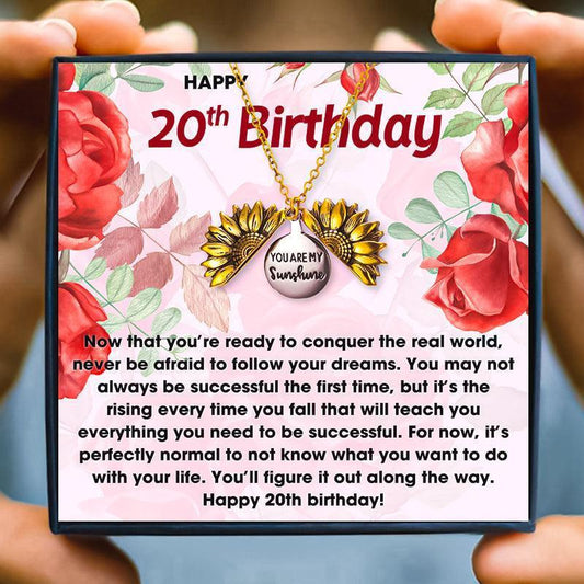 20th Birthday Gifts For Her That They'll Love - birthday necklace - 20th Birthday Gifts For Her That They'll Love - Default Title - by Hunny Life