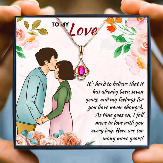 7 Year Anniversary Gift For Her - anniversary gift - 7 Year Anniversary Gift For Her - Default Title - by Hunny Life