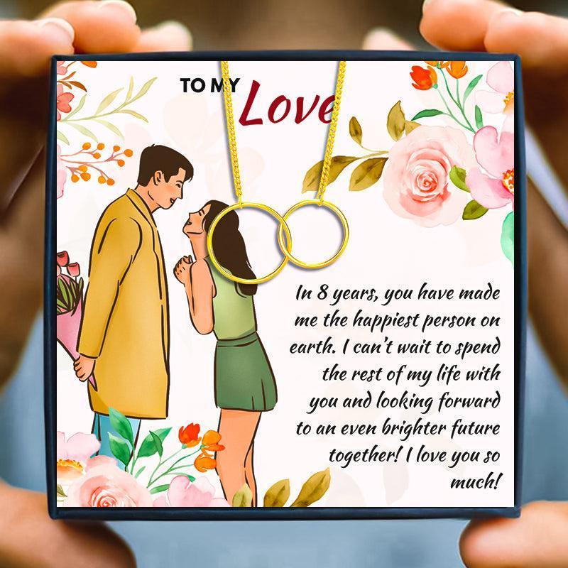 8 Year Anniversary Gift Ideas For Her - anniversary gift - 8 Year Anniversary Gift Ideas For Her - Rose Gold - by Hunny Life