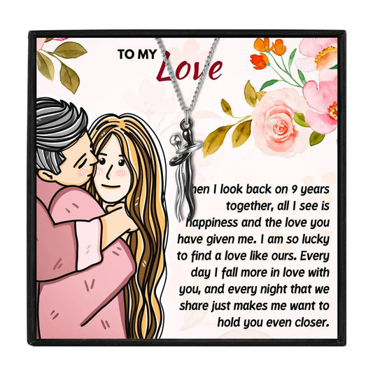 9th Anniversary Gifts for Every Kind of Couple - anniversary gift - 9th Anniversary Gifts for Every Kind of Couple - Black and Silver - by Hunny Life