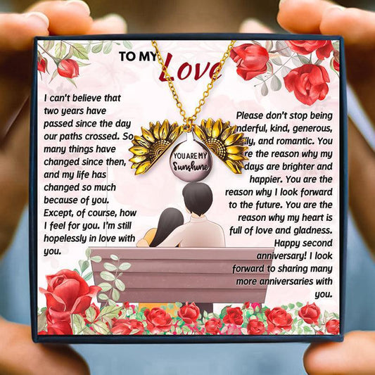 Anniversary Gifts For Girlfriend Of 2 Years - anniversary gift - Anniversary Gifts For Girlfriend Of 2 Years - Default Title - by Hunny Life