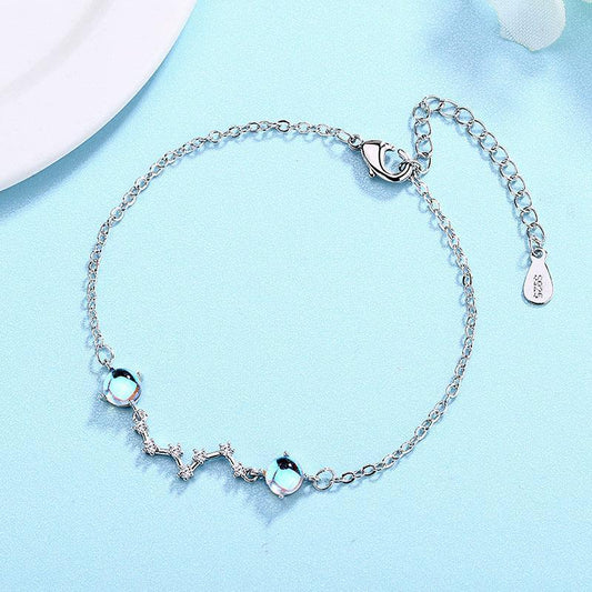 Big Dipper Moonstone Bracelet - Bracelets - Big Dipper Moonstone Bracelet - Big Dipper - by Hunny Life