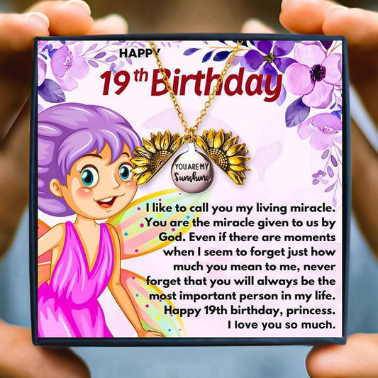 Birthday Gift Ideas For 19 Year Old Girls - birthday necklace - Birthday Gift Ideas For 19 Year Old Girls - Default Title - by Hunny Life