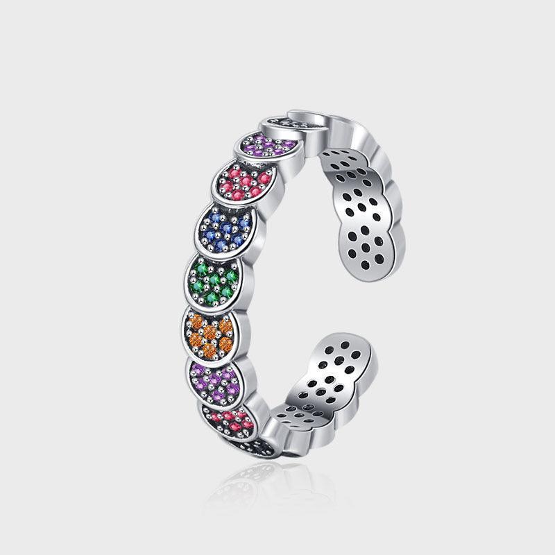 Color Diamond Index Finger Ring - rings - Color Diamond Index Finger Ring - KDP1439 - by Hunny Life