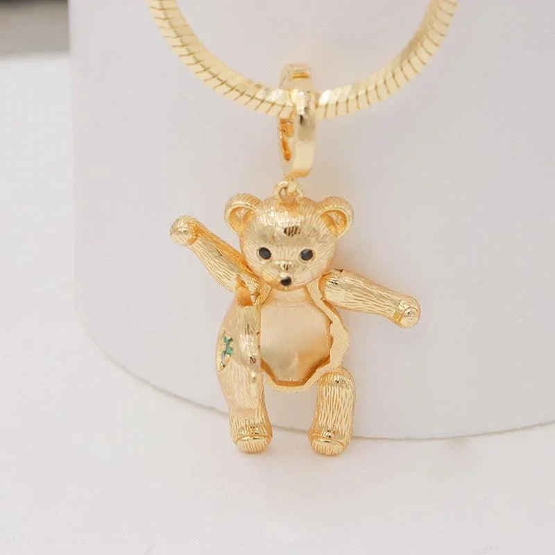 Fashionable New Cute Bear Pendant Necklace - necklace - Fashionable New Cute Bear Pendant Necklace - Bear Pendant - by Hunny Life