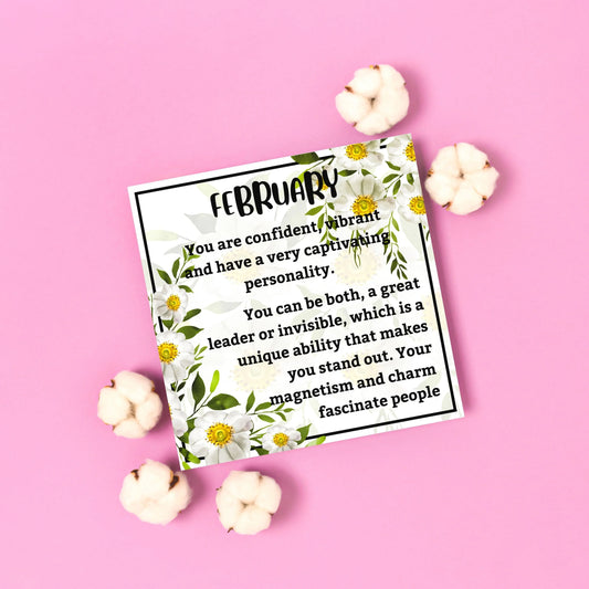 February Birthstone Cute Earrings - birthstone earring - February Birthstone Cute Earrings - Gold - by Hunny Life