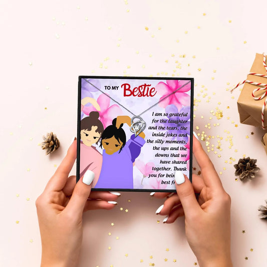 Friendship Necklace Thoughtful Gift for Friend - Friendship Necklace - Friendship Necklace Thoughtful Gift for Friend - Default Title - by Hunny Life