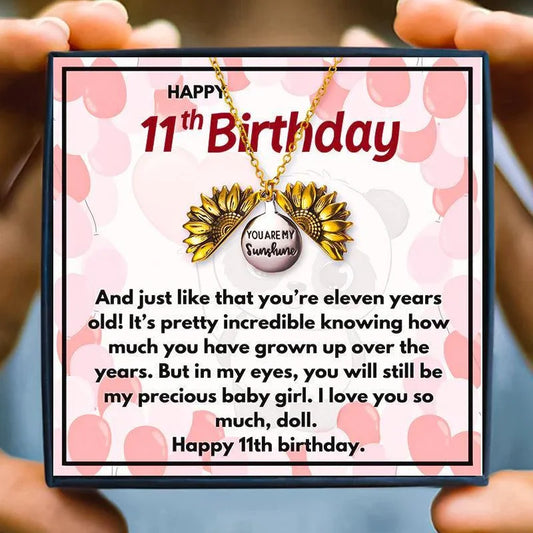 Gifts for 11 Year Old Girls They Are Sure to Love - birthday necklace - Gifts for 11 Year Old Girls They Are Sure to Love - Default Title - by Hunny Life
