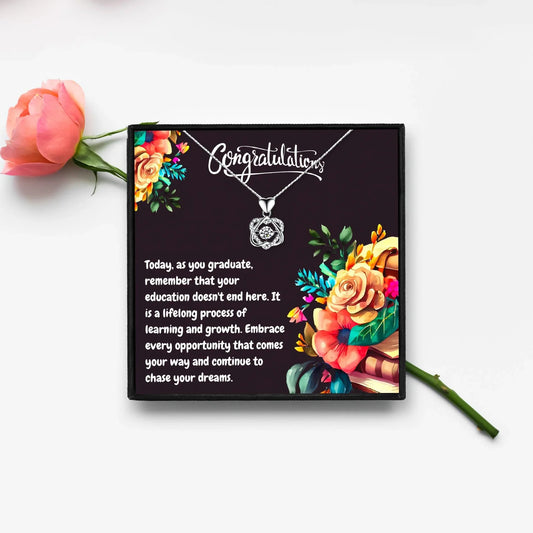 Graduation Jewelry Gifts Celebrate Every Moment - Graduation necklaces - Graduation Jewelry Gifts Celebrate Every Moment - Rose Gold - by Hunny Life