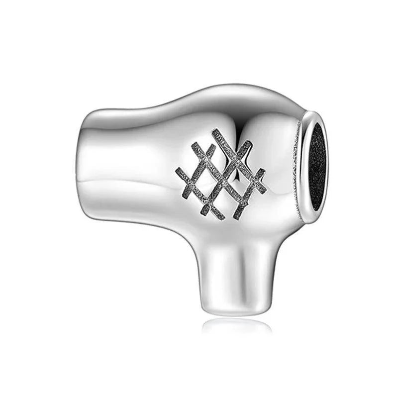 Hair Dryer Scissors Comb Charm Bracelet Beads - Charms - Hair Dryer Scissors Comb Charm Bracelet Beads - PC0513 - by Hunny Life