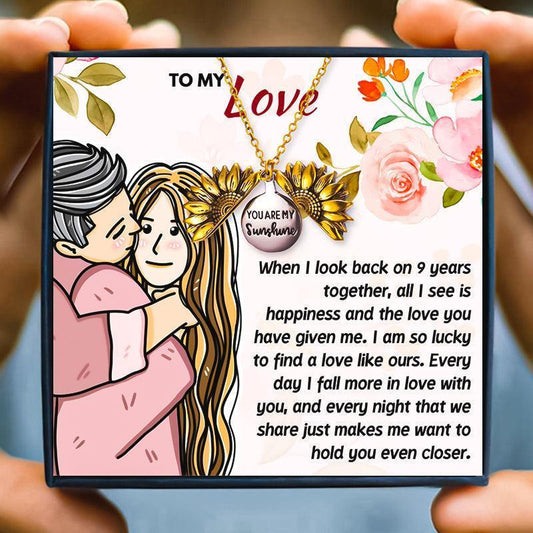 Heartfelt 9th Anniversary Gift for Wife - anniversary gift - Heartfelt 9th Anniversary Gift for Wife - Default Title - by Hunny Life