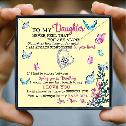 Jewelry Sets to My Beautiful Daughter Necklace - daughter necklaces - Jewelry Sets to My Beautiful Daughter Necklace - Default Title - by Hunny Life