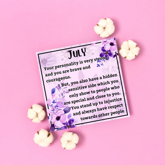 July Birthstone Cute Ring - Birthstone Ring - July Birthstone Cute Ring - Gold / US 5 - by Hunny Life