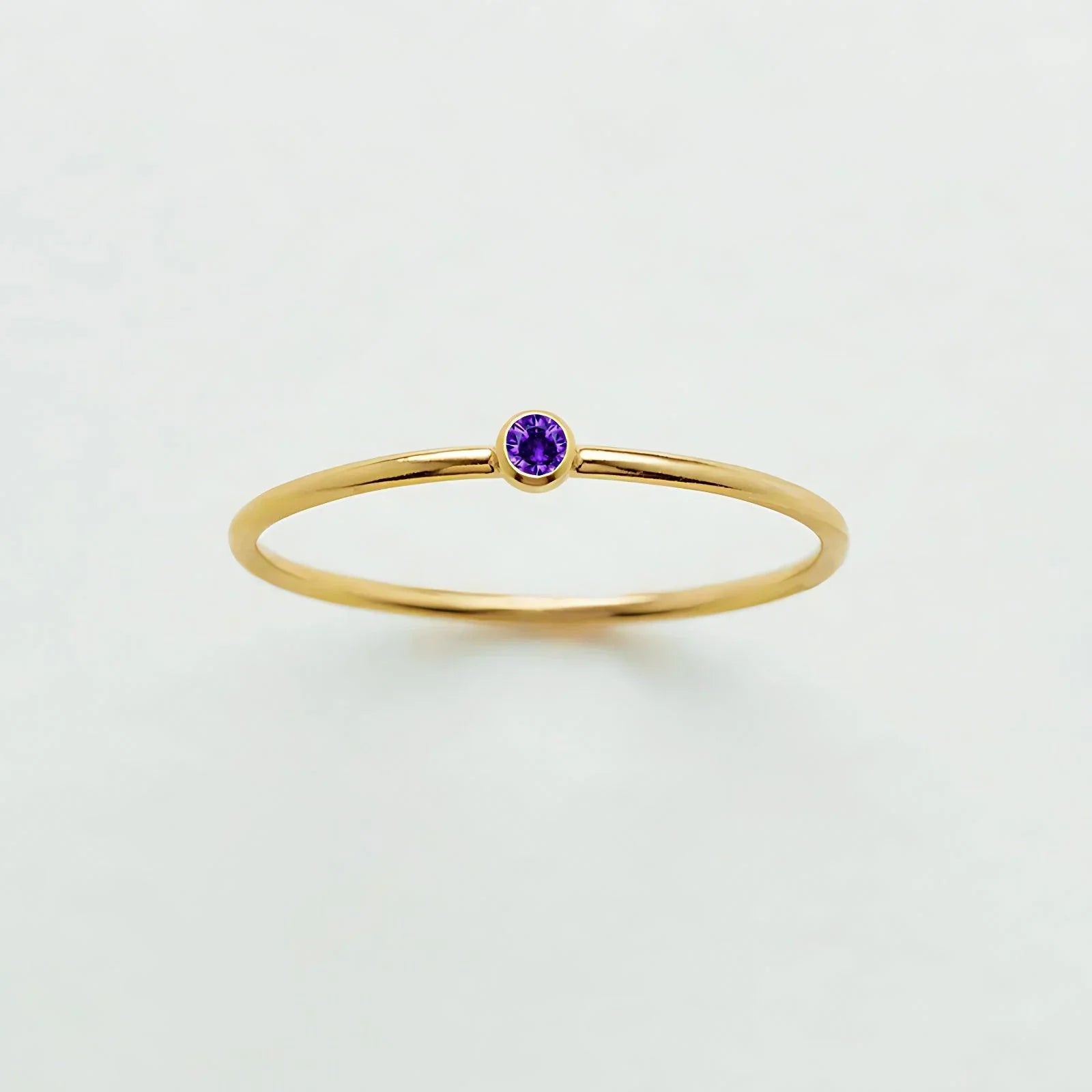 June Birthstone Cute Ring Elegant Birthstone Ring – Hunny Life