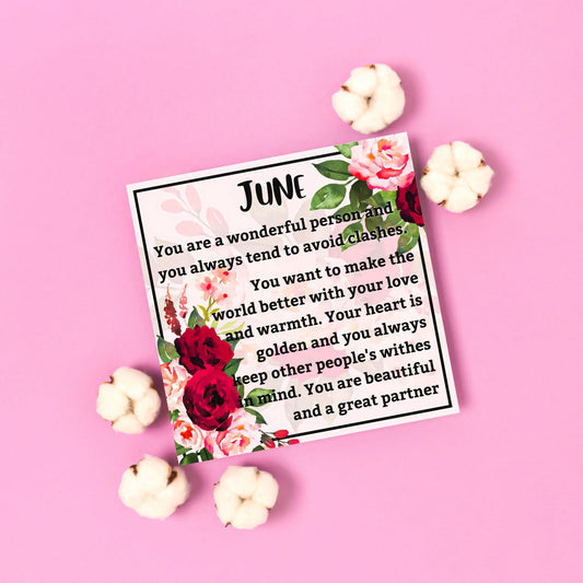 June Birthstone Cute Ring - Birthstone Ring - June Birthstone Cute Ring - Gold / US 5 - by Hunny Life