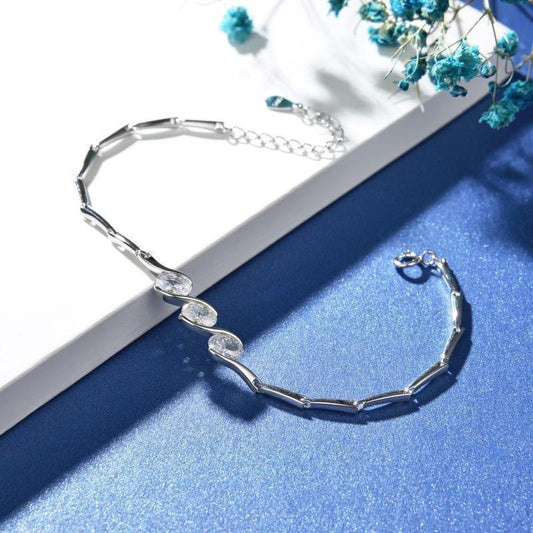 Korean Version Of Mori Series Bracelet - Bracelets - Korean Version Of Mori Series Bracelet - White gold - by Hunny Life