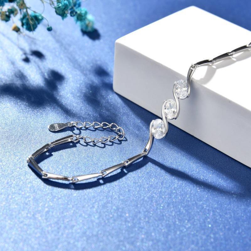 Korean Version Of Mori Series Bracelet - Bracelets - Korean Version Of Mori Series Bracelet - White gold - by Hunny Life