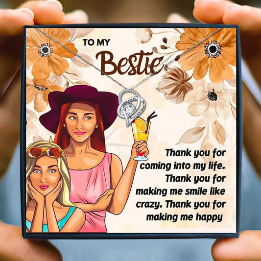 Long Distance Friendship Necklaces For Bestie - Friendship Necklace - Long Distance Friendship Necklaces For Bestie - Default Title - by Hunny Life