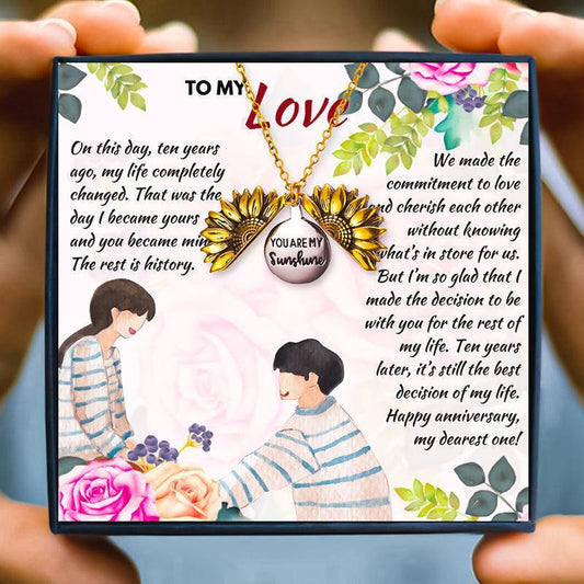 Meaningful 10th Anniversary Gift For Wife - anniversary gift - Meaningful 10th Anniversary Gift For Wife - Default Title - by Hunny Life