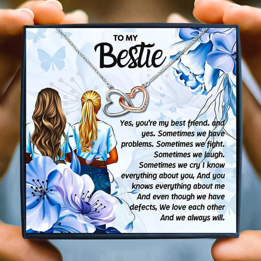Meaningful Friendship Necklaces Gift Set Your Bestie - Friendship Necklace - Meaningful Friendship Necklaces Gift Set Your Bestie - Default Title - by Hunny Life
