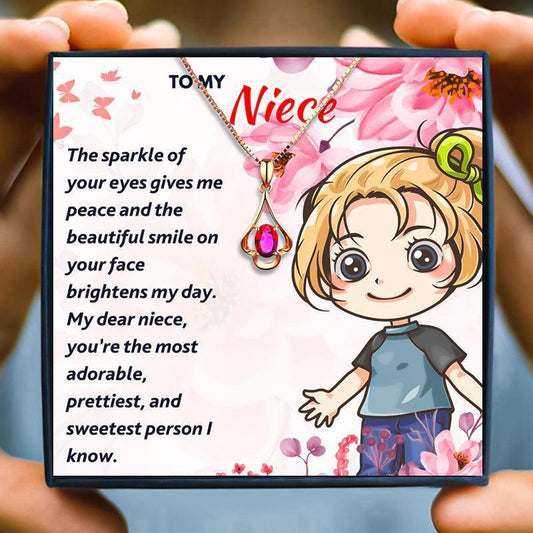 Meaningful Gifts For Niece From Her Favorite Aunt - Niece Necklace - Meaningful Gifts For Niece From Her Favorite Aunt - Default Title - by Hunny Life