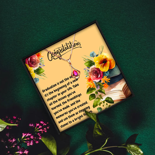 Meaningful Graduation Necklaces & Pendants for Women - Graduation necklaces - Meaningful Graduation Necklaces & Pendants for Women - Rose Gold - by Hunny Life