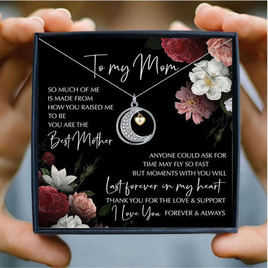 Meaningful Mother Necklace Gift Set From Daughter - mom necklaces - Meaningful Mother Necklace Gift Set From Daughter - Default Title - by Hunny Life