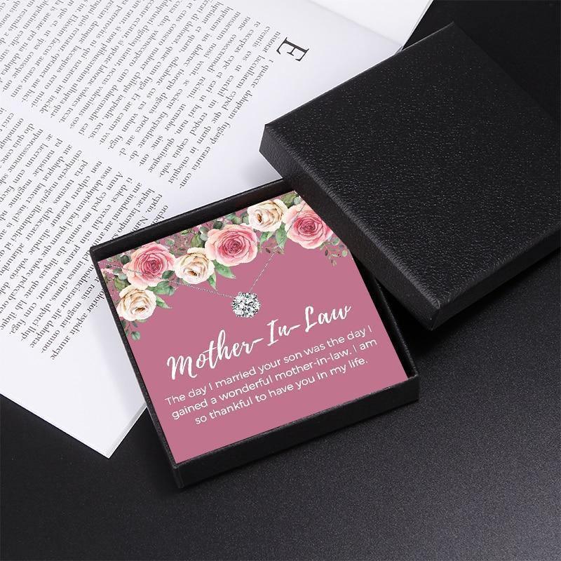 Mother-in-Law Choker Necklace Gift - mother in law Necklaces - Mother-in-Law Choker Necklace Gift - Default Title - by Hunny Life