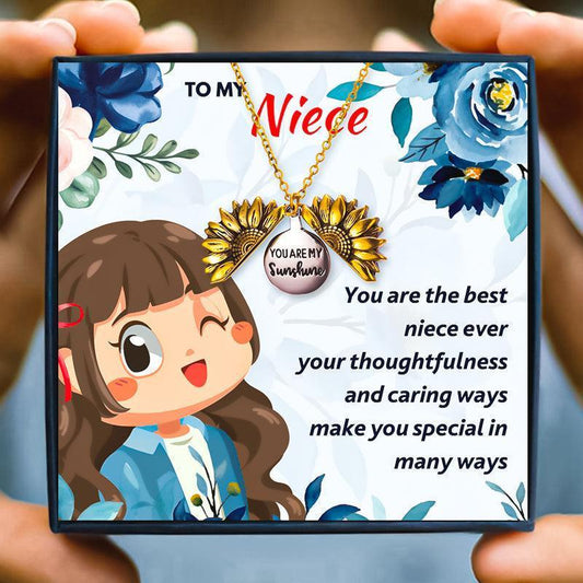 Niece Gifts That Will Make Her Feel Special And Loved - Niece Necklace - Niece Gifts That Will Make Her Feel Special And Loved - Default Title - by Hunny Life