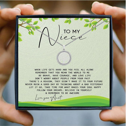 Niece In Fashion Necklaces & Pendants - Niece Necklace - Niece In Fashion Necklaces & Pendants - RoseGold - by Hunny Life