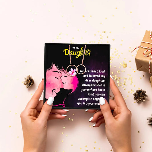 Perfect Necklace Gift for Daughter From Mom - daughter necklaces - Perfect Necklace Gift for Daughter From Mom - Rose Gold - by Hunny Life