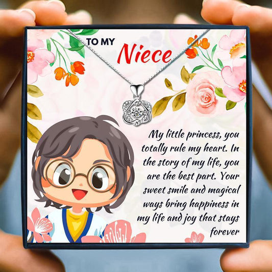 Personalized Gift Ideas for Niece From Aunt - Niece Necklace - Personalized Gift Ideas for Niece From Aunt - Default Title - by Hunny Life