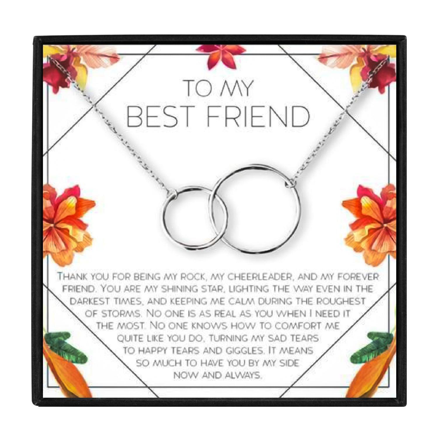 Best Friend Necklace Gift To My Badass Best Friend Necklace Best Friends  Gifts For Birthday Christma