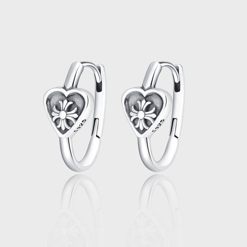 Korean Gentle Enamel Love Earrings Female 2023 New Light Luxury Niche  Design Ear Buckle Ear Jewelry - Toys & Games - Temu Germany