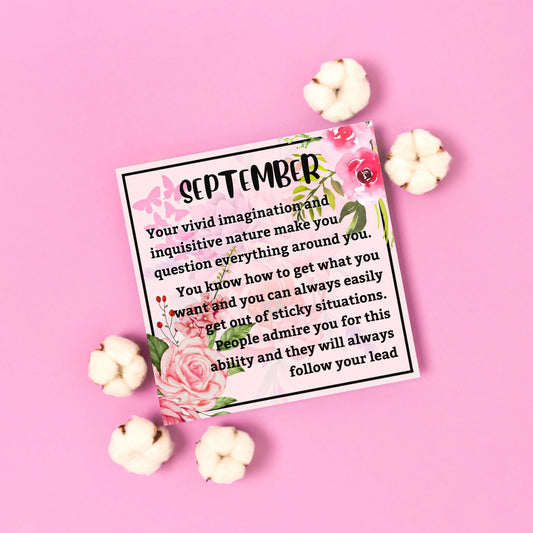 September Birthstone Cute Ring - Birthstone Ring - September Birthstone Cute Ring - Gold / US 5 - by Hunny Life