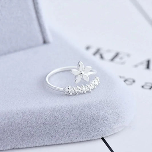 Simple Cute Minimalist Fresh Flower Rings - rings - Simple Cute Minimalist Fresh Flower Rings - Default Title - by Hunny Life