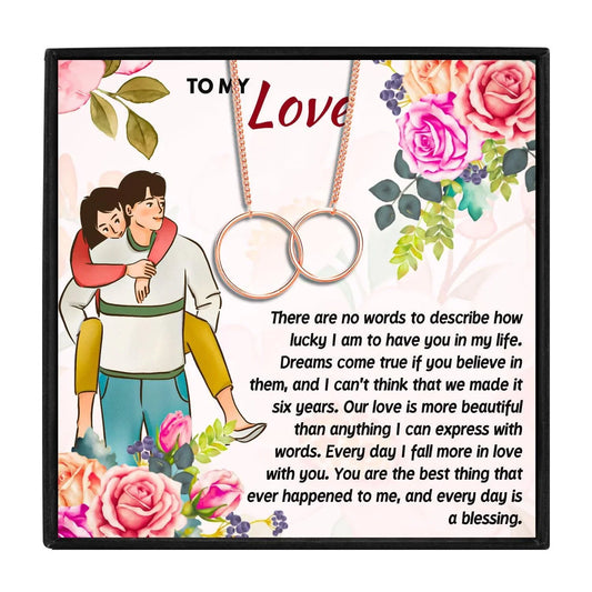 Sweetest 6 Year Wedding Anniversary Gift Ideas for Her - anniversary gift - Sweetest 6 Year Wedding Anniversary Gift Ideas for Her - Rose Gold - by Hunny Life