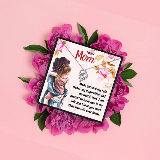 Thoughtful Heartfelt Mom Gift Necklace Set - mom necklaces - Thoughtful Heartfelt Mom Gift Necklace Set - Default Title - by Hunny Life