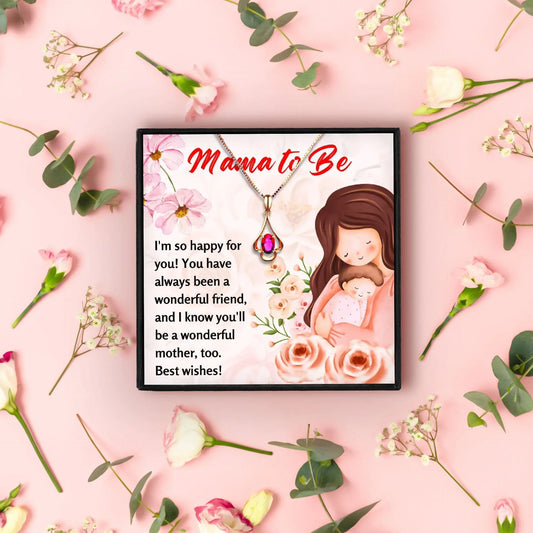 Thoughtful Mom-to-Be Gifts Necklace Set - Mom To Be Necklace - Thoughtful Mom-to-Be Gifts Necklace Set - Rose Gold - by Hunny Life