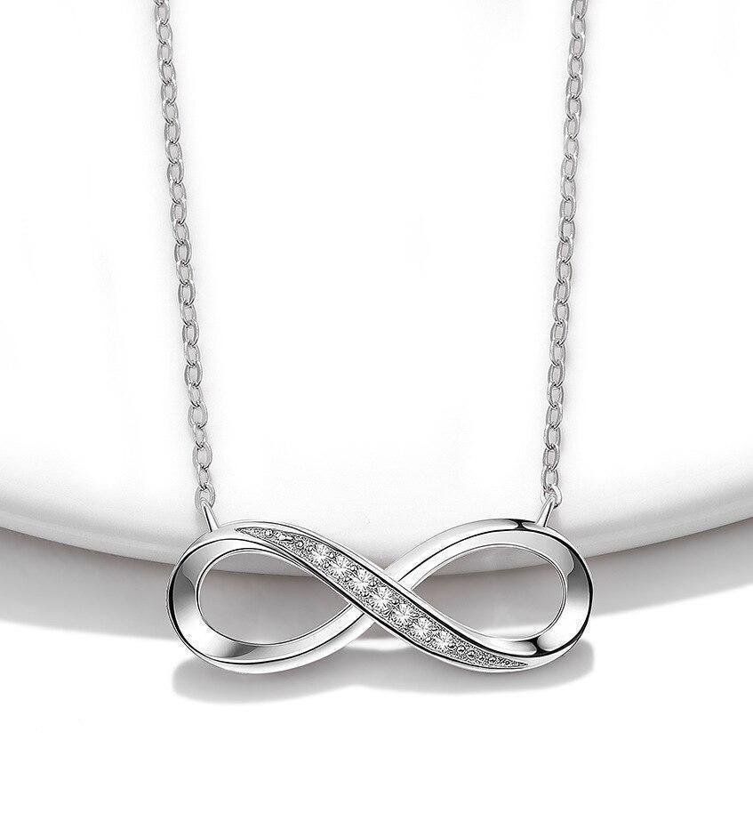 To My Daughter Infinity Necklace Gift - daughter necklaces - To My Daughter Infinity Necklace Gift - Default Title - by Hunny Life