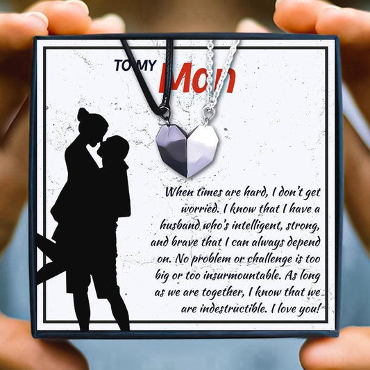 To My Husband Love Necklace Gift From Wife - husband necklace - To My Husband Love Necklace Gift From Wife - Default Title - by Hunny Life