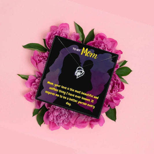 To My Loving Mom Necklace Gift Set - mom necklaces - To My Loving Mom Necklace Gift Set - Default Title - by Hunny Life