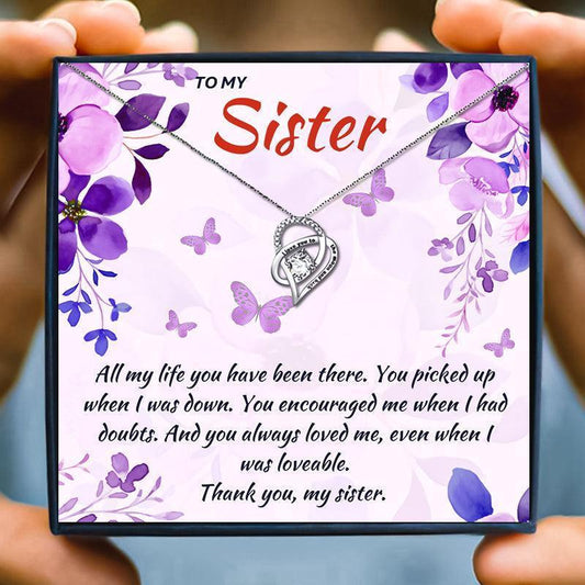 To My Sister Friendship Necklaces Gift Set - sister necklaces - To My Sister Friendship Necklaces Gift Set - Default Title - by Hunny Life