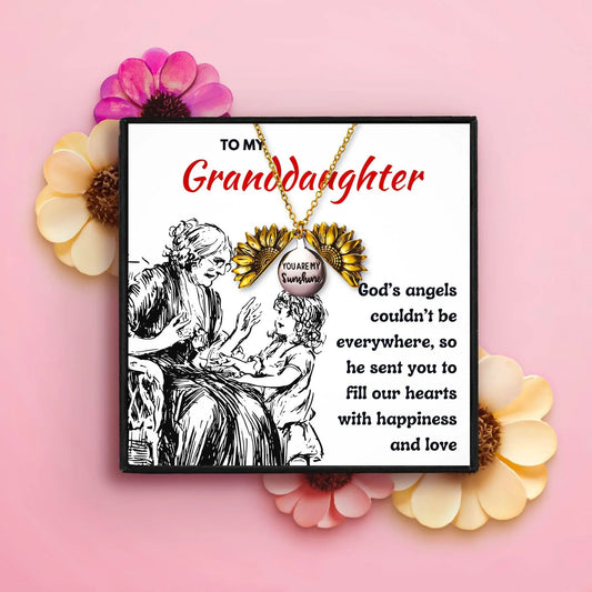 Unforgettable Gifts For Granddaughter - Granddaughter necklaces - Unforgettable Gifts For Granddaughter - Default Title - by Hunny Life