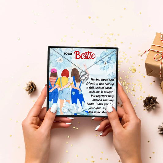 Unique Best Friend Jewelry With Quotes - Friendship Necklace - Unique Best Friend Jewelry With Quotes - Default Title - by Hunny Life