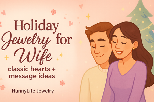 Holiday Jewelry for Wife: Classic Hearts & Meaningful Messages