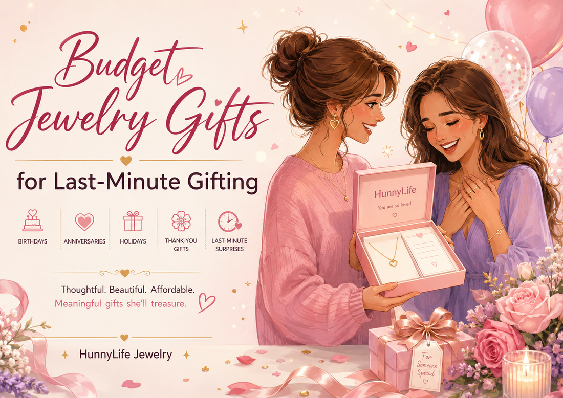 Last-Minute Jewelry Gifts by Budget for Every Family Member: Still Thoughtful, Still Meaningful